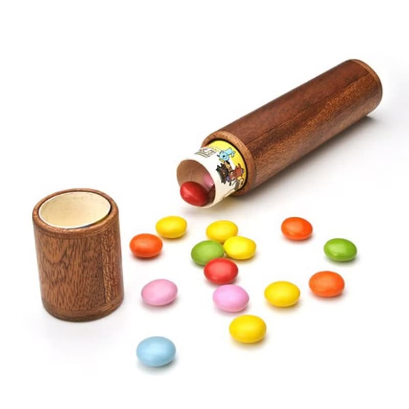 明治マーブルチョコ専用木製ケース