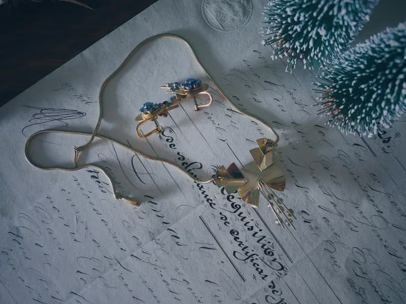 Krementz 摺扇圓舞套組 項鍊耳環－美國古董首飾 Vintage Jewelry
