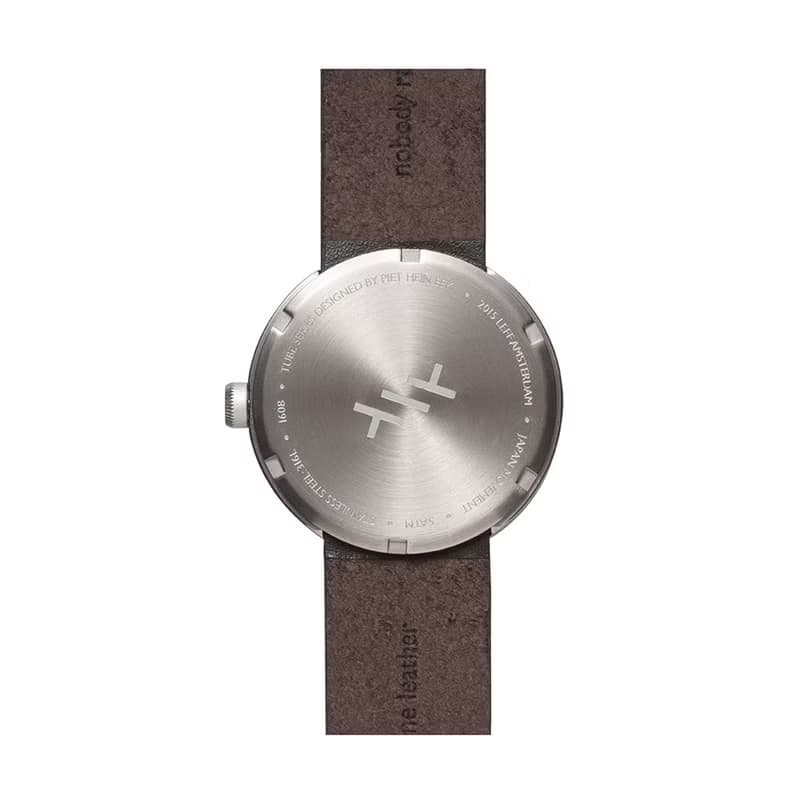 LEFF amsterdam tube 北歐工業齒輪設計真皮腕錶 38mm
