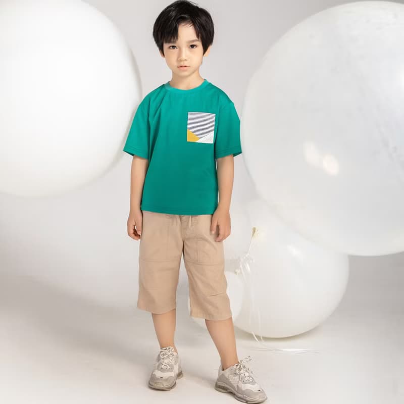 【出清優惠】 休閒七分褲  卡其/綠