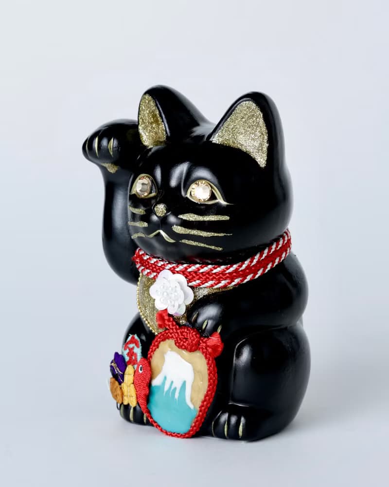 招き猫　富士山ご縁猫　宝船