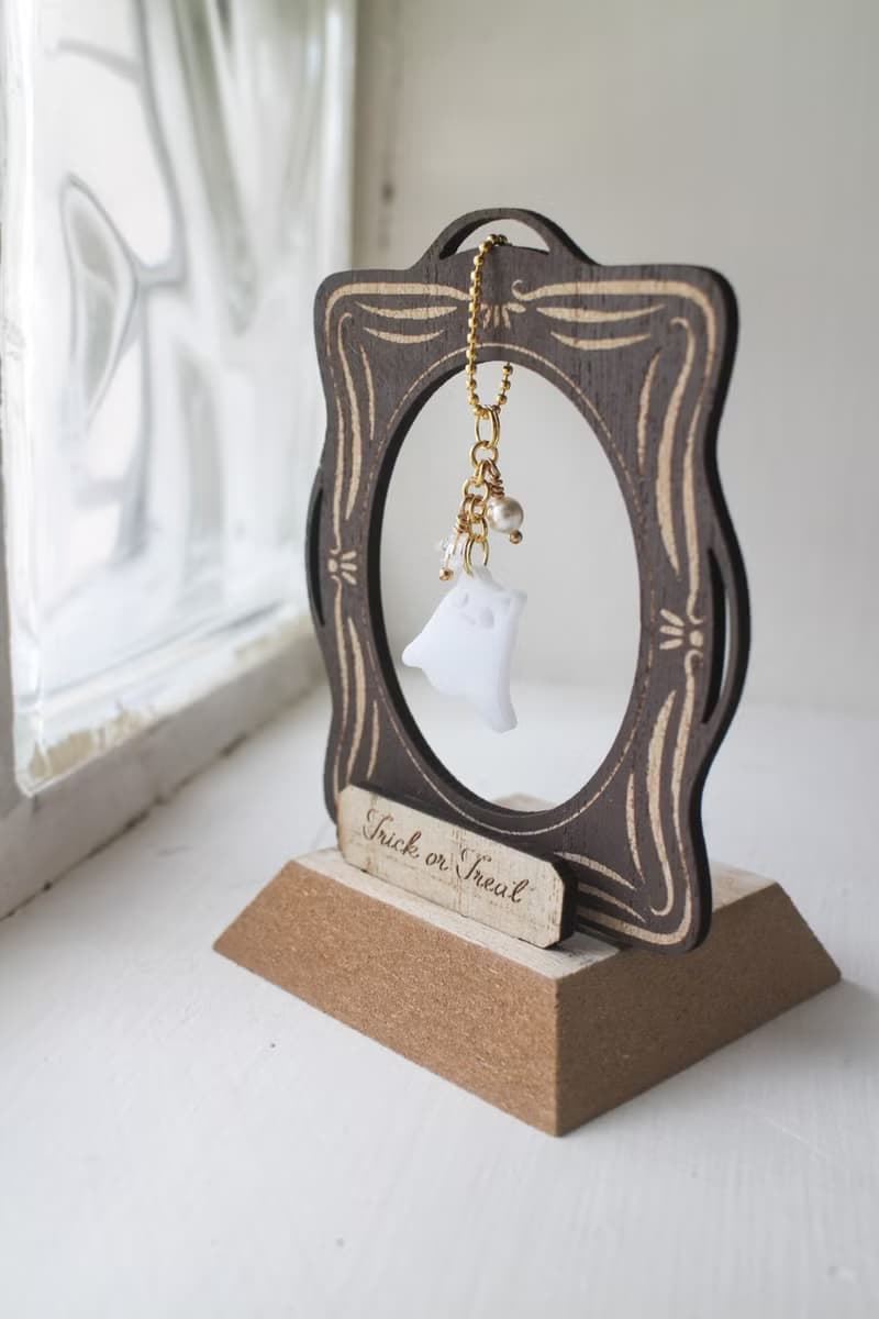 貓貓幽靈∣原創設計壓克力【吊飾】－萬聖節 鬼鬼