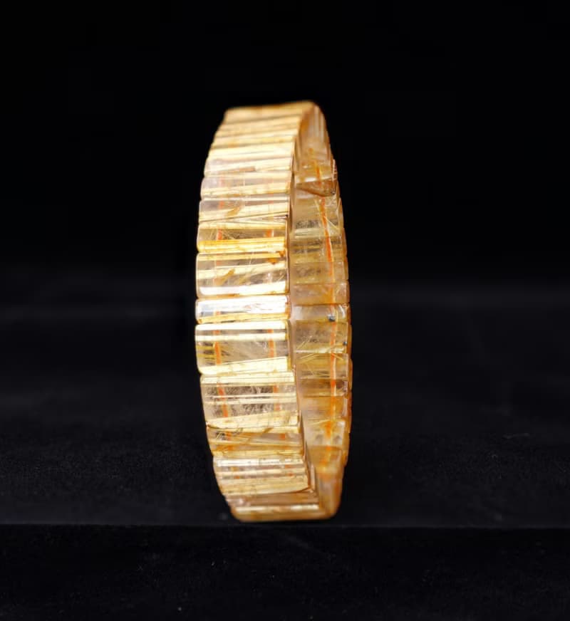 寶麗金珠寶-天然鈦晶手排