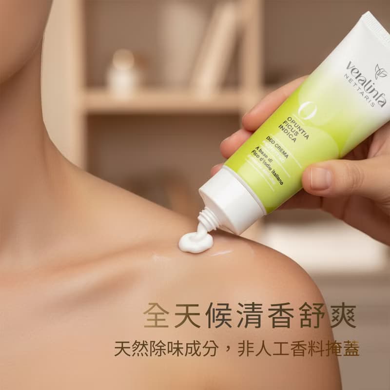 【體味管理】從源頭管理氣味 仙人掌草本體香乳霜 非人工香味掩蓋