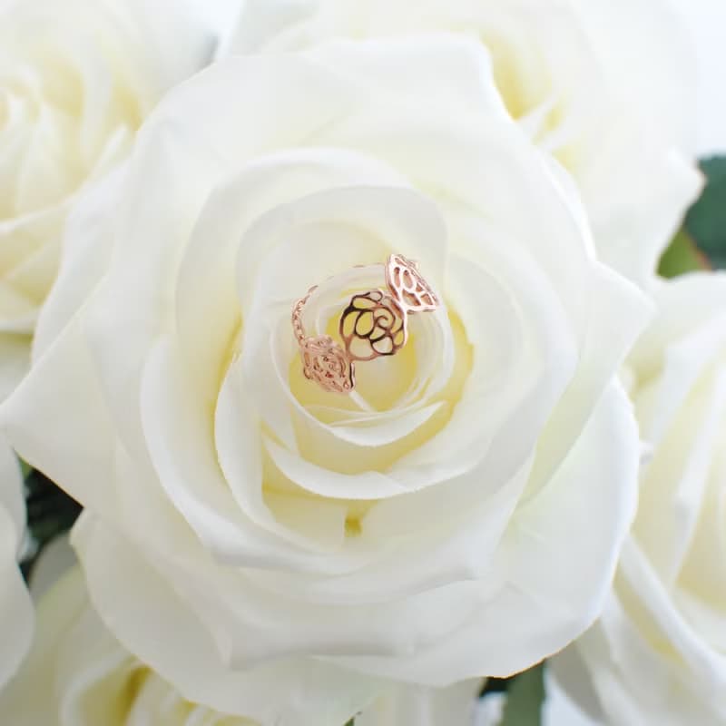 【快速出貨】La Rose 鍊戒 玫瑰戒指 經典玫瑰系列