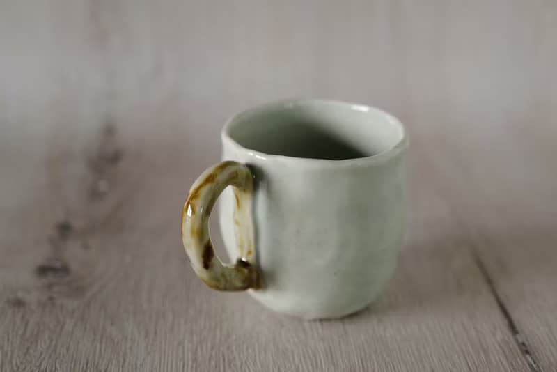 若芽青 大容量咖啡杯
