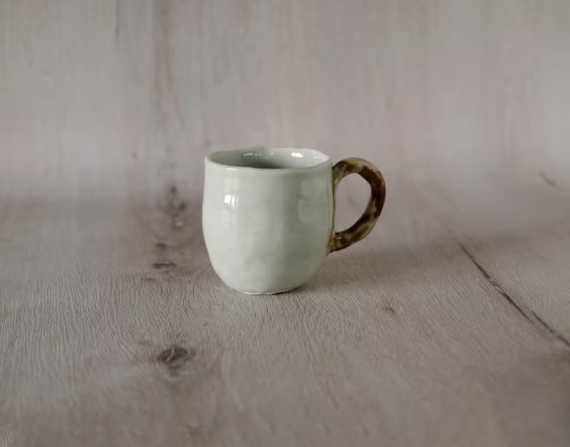 若芽青 大容量咖啡杯