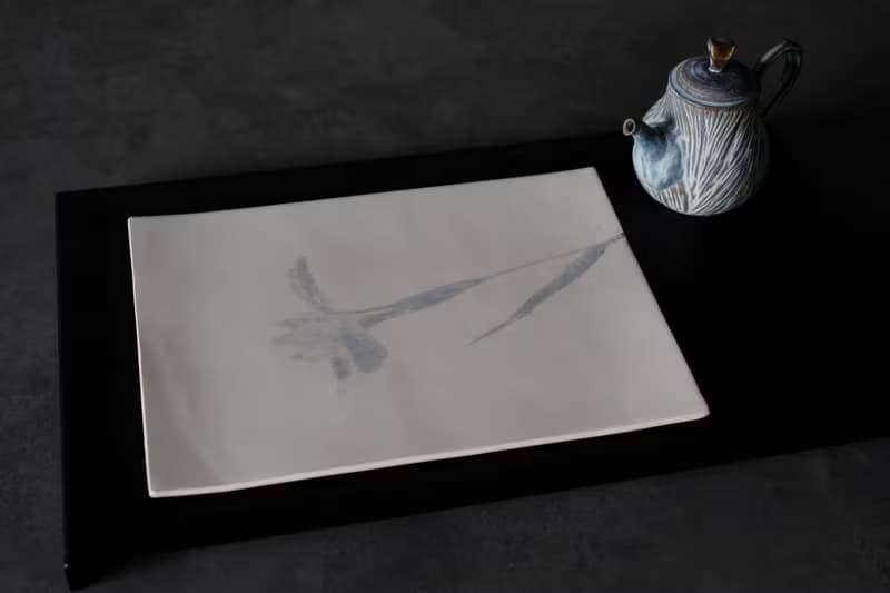 鳶尾花_茶盤
