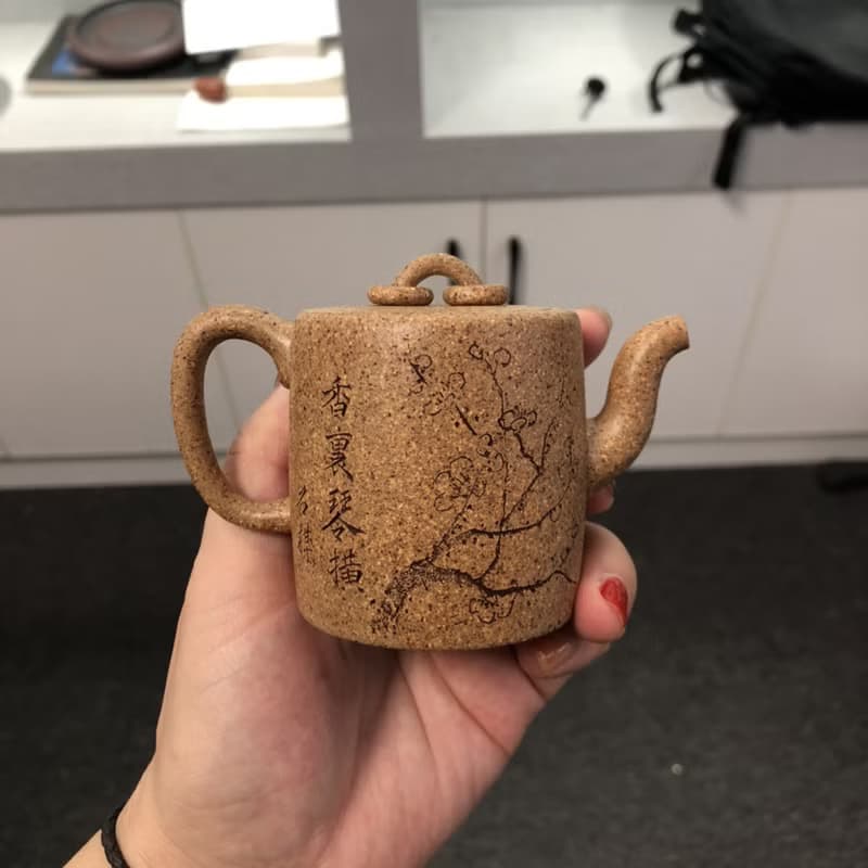 送禮紫砂壺茶壺新品预热 小双圈 120cc 超高温十号表烧制 可可爱