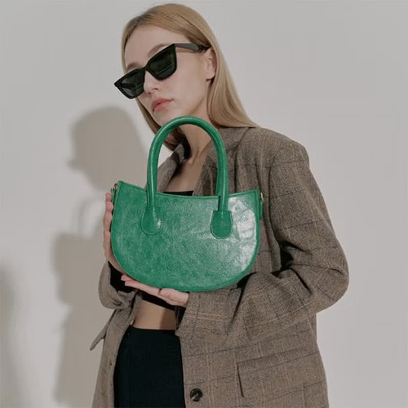 韓國ELLIE BAG | 綠色 | 腋下包 側背包 斜孭袋