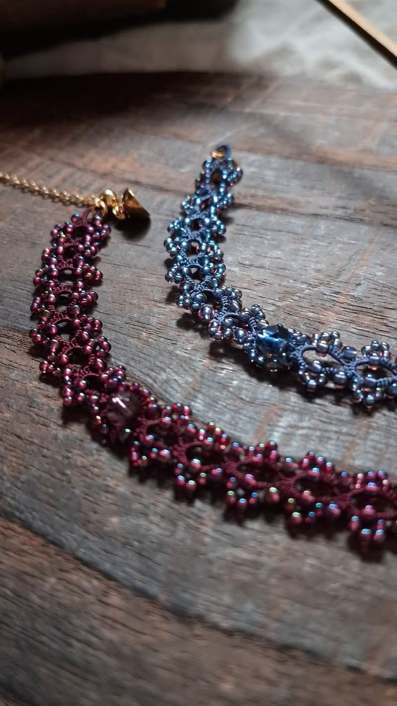 浮光 原創梭編手鍊