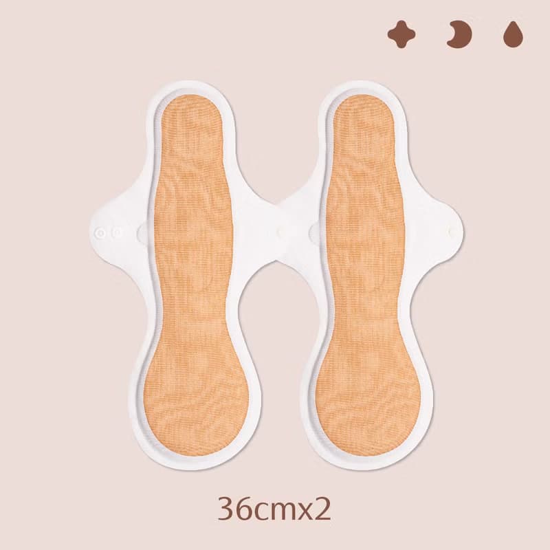 好好棉 2.0 夜間守護2片組-36cmx2 零車縫布衛生棉