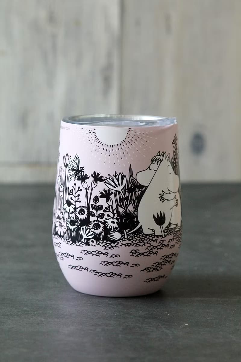 英國嚕嚕米Moomin與可兒情人愛的擁抱不銹鋼真空雙層環保隨行杯