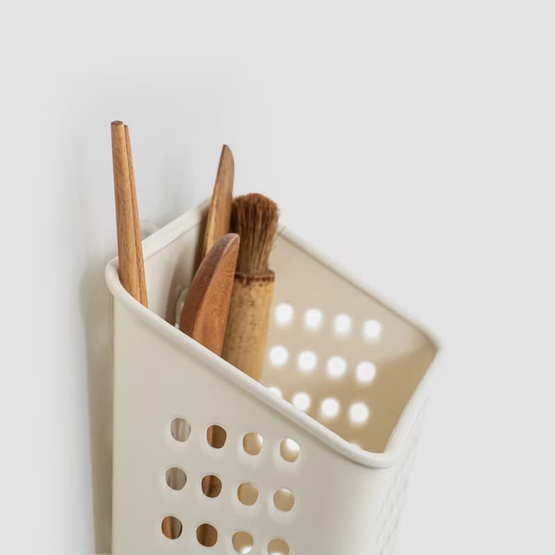 多件優惠-冰箱小物置物籃附吸盤 置物吸盤 儲物籃吸盤 台灣製