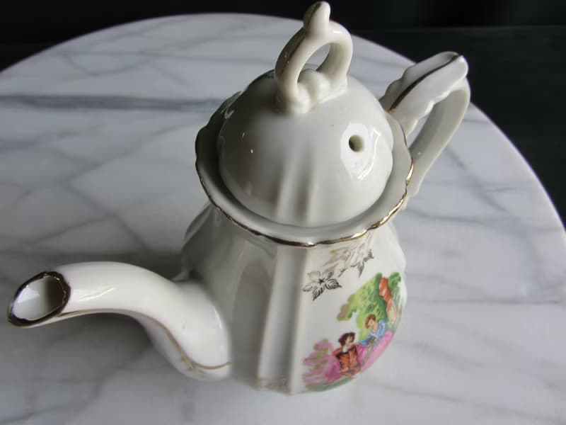 【老時光 OLD-TIME】早期歐美古典精美茶壺