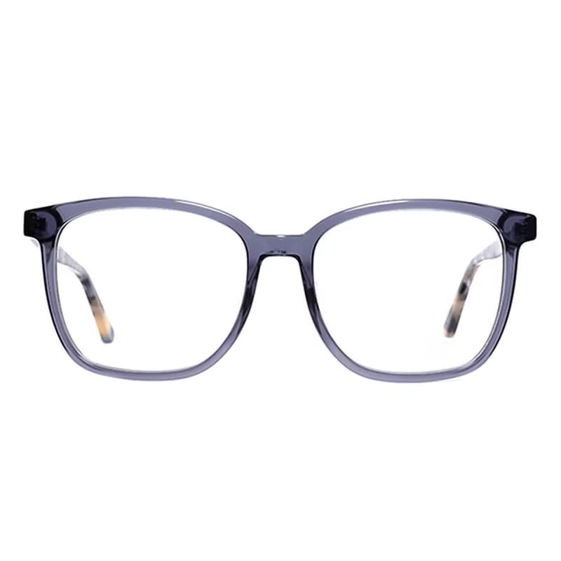 莫蘭迪透明感方框眼鏡×FROMEYES 高折射率濾藍光鏡片 粗框