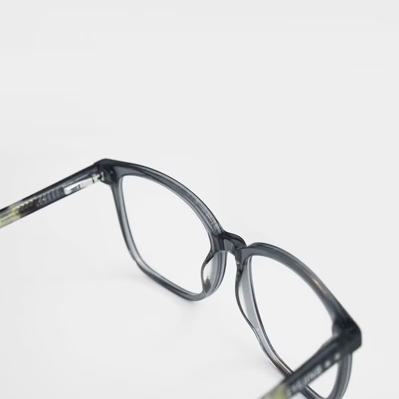 莫蘭迪透明感方框眼鏡×FROMEYES 高折射率濾藍光鏡片 粗框