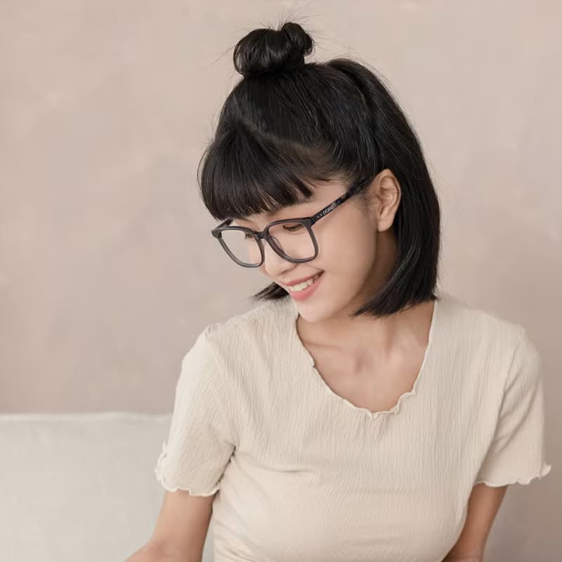 FROMEYES 高折射率濾藍光×莫蘭迪透感大方框眼鏡