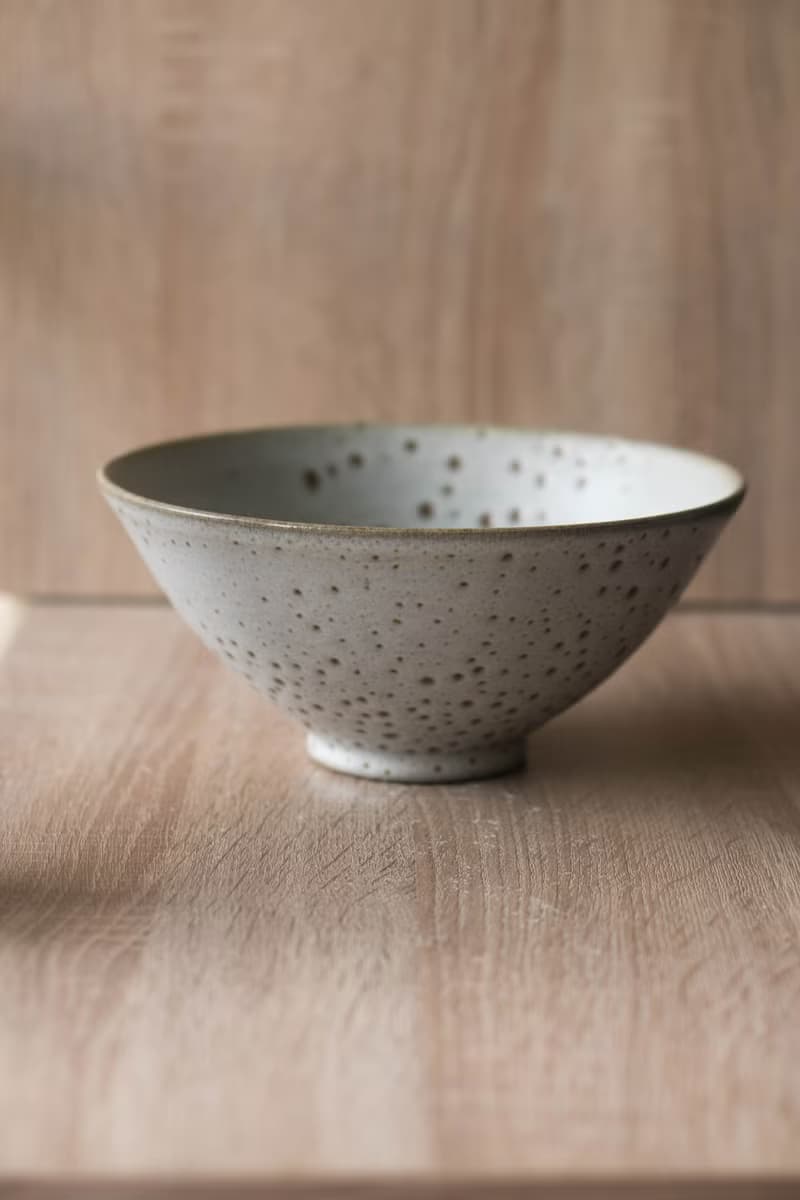 柴燒雪白斑點大碗公