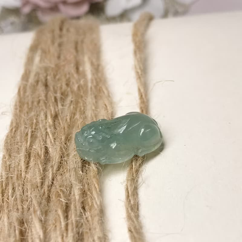 【招財神獸】冰種翡翠戰神貔貅|天然緬甸玉翡翠A貨| 送禮