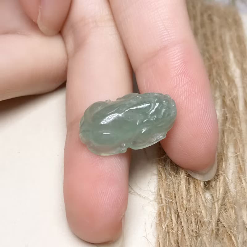 【招財神獸】冰種翡翠戰神貔貅|天然緬甸玉翡翠A貨| 送禮