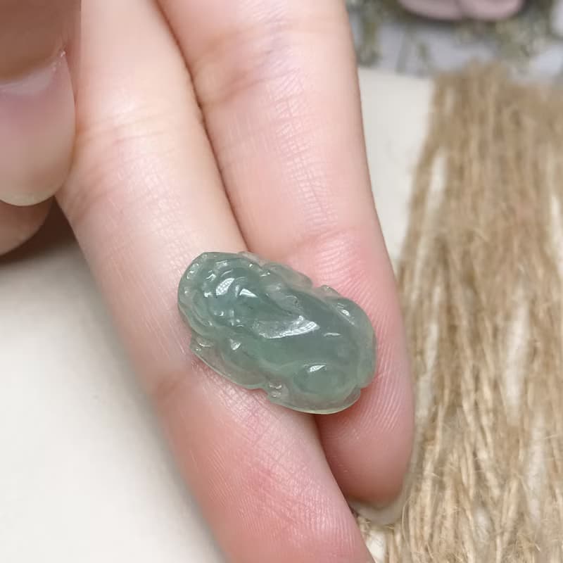 【招財神獸】冰種翡翠戰神貔貅|天然緬甸玉翡翠A貨| 送禮