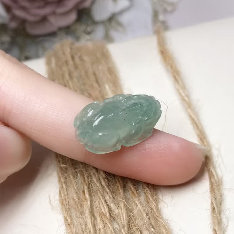 【招財神獸】冰種翡翠戰神貔貅|天然緬甸玉翡翠A貨| 送禮