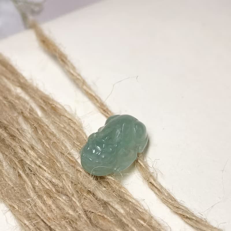 【招財神獸】冰種翡翠戰神貔貅|天然緬甸玉翡翠A貨| 送禮