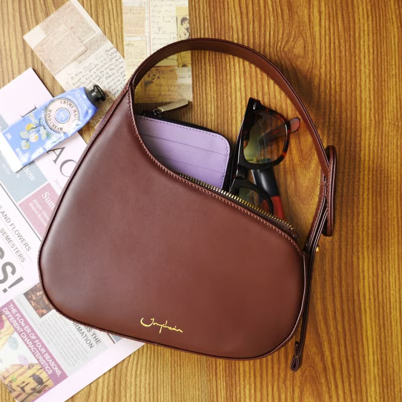 單肩包 KissMe Shoulder Bag - Choco Brown 巧克力棕