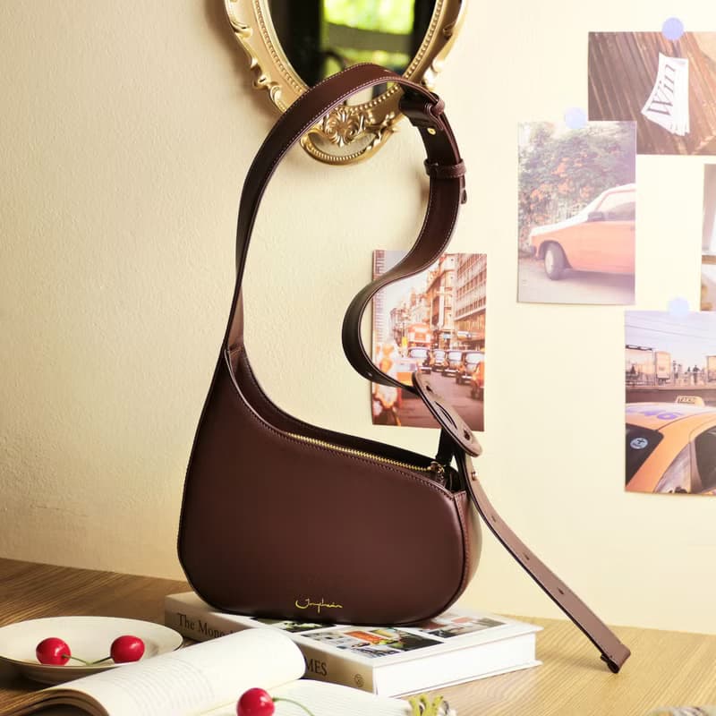 單肩包 KissMe Shoulder Bag - Choco Brown 巧克力棕