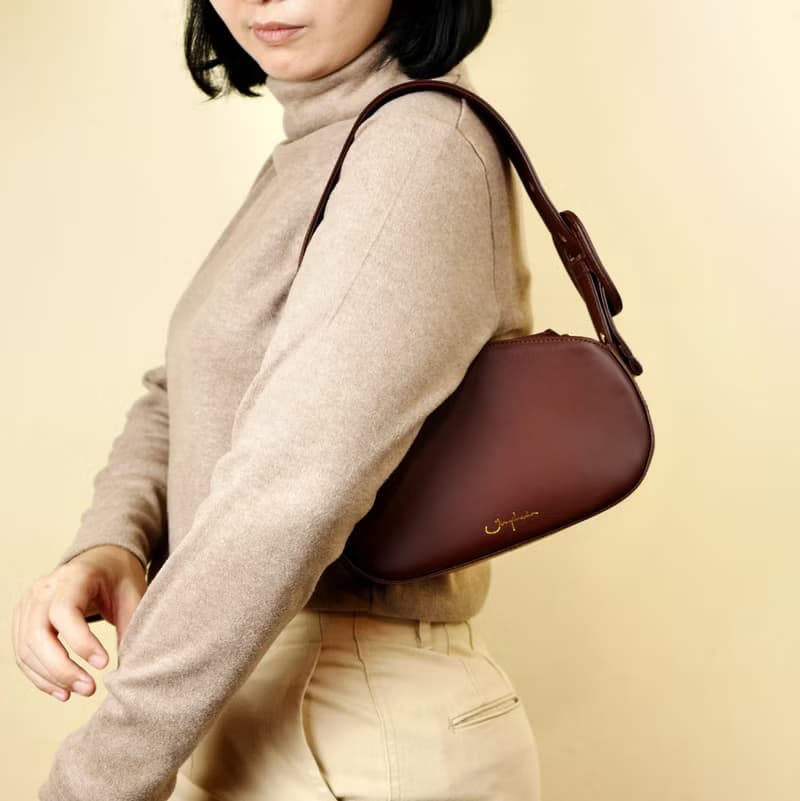 單肩包 KissMe Shoulder Bag - Choco Brown 巧克力棕