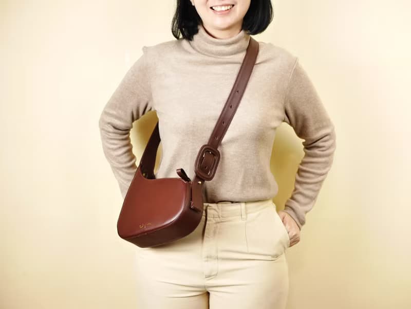 單肩包 KissMe Shoulder Bag - Choco Brown 巧克力棕