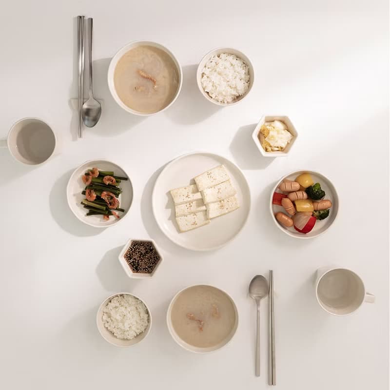 韓國SSUEIM RAUM系列陶瓷碗盤餐具13件組