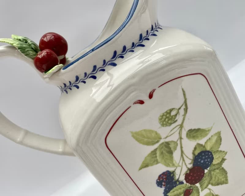 Villeroy & Boch 鄉村風情水壺/壺 大號 復古陶瓷 手繪