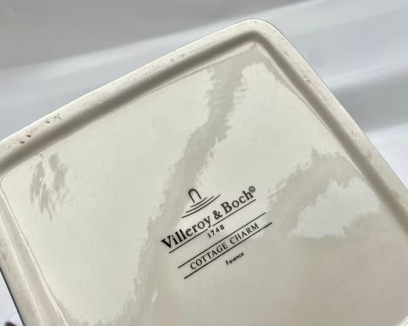 Villeroy & Boch 鄉村風情水壺/壺 大號 復古陶瓷 手繪