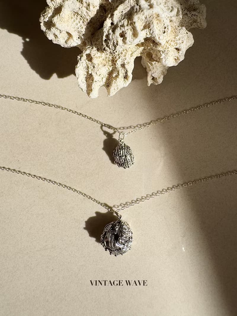 浪潮秘語 | 貝殼項鍊 | 手工飾品 | 925銀