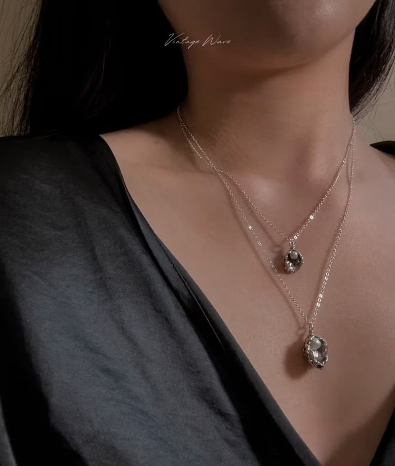 浪潮秘語 | 貝殼項鍊 | 手工飾品 | 925銀