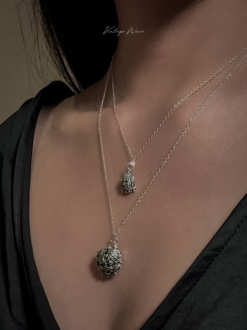 浪潮秘語 | 貝殼項鍊 | 手工飾品 | 925銀