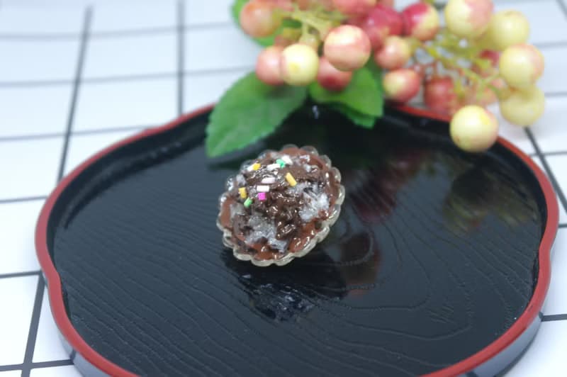 ➽黏土系列-巧克力刨冰-➪磁鐵系列   #冰箱磁鐵#