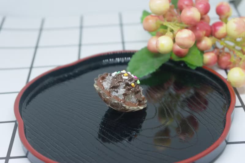 ➽黏土系列-巧克力刨冰-➪磁鐵系列   #冰箱磁鐵#