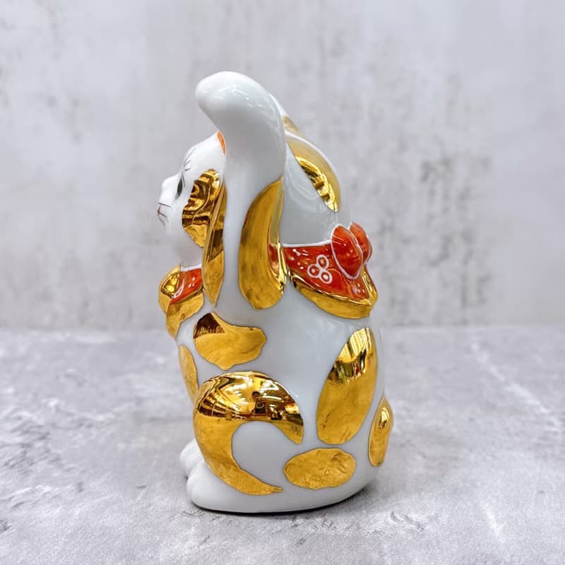 【金彩招福】日本九谷燒招財貓 | 金盛3.3號