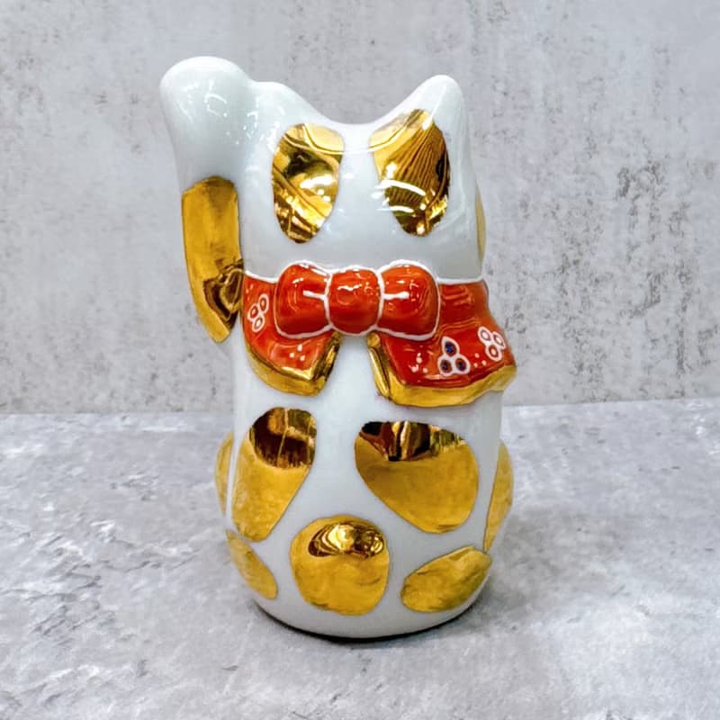 【金彩招福】日本九谷燒招財貓 | 金盛3.3號
