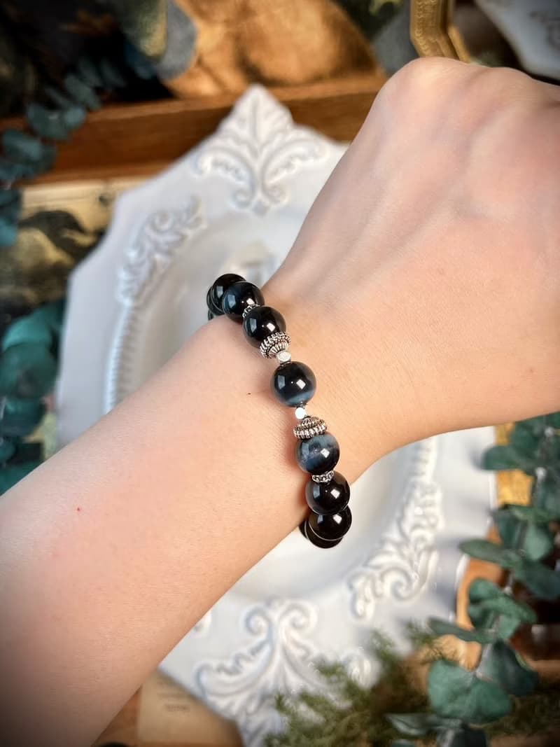 -風暴-天然水晶手鏈/黃銅手鍊