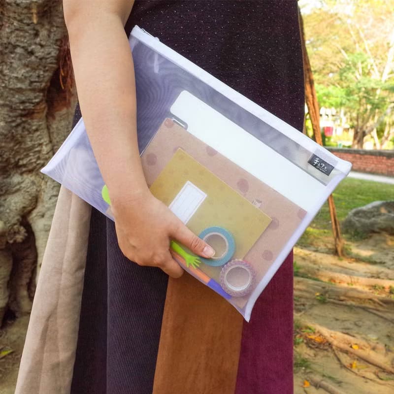 手作之 / 單層網狀收納袋 - A4