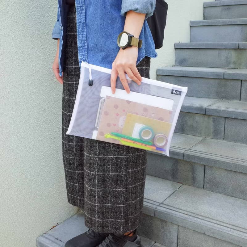 手作之 / 單層網狀收納袋 - A4