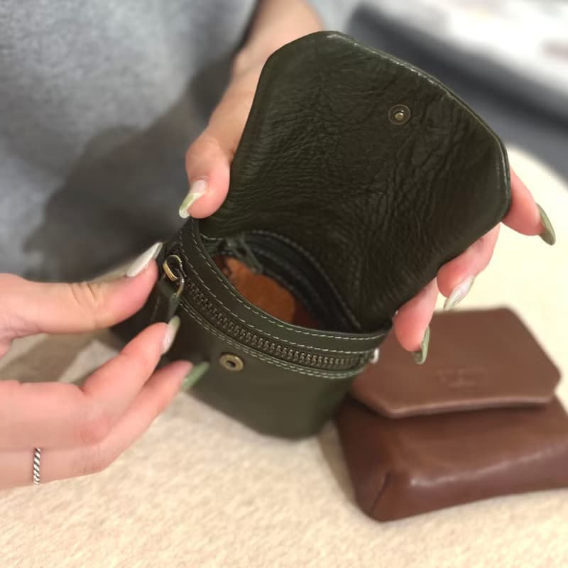 【24hr快速出貨】扣式小枕頭零錢包-075222_四色 小收納包
