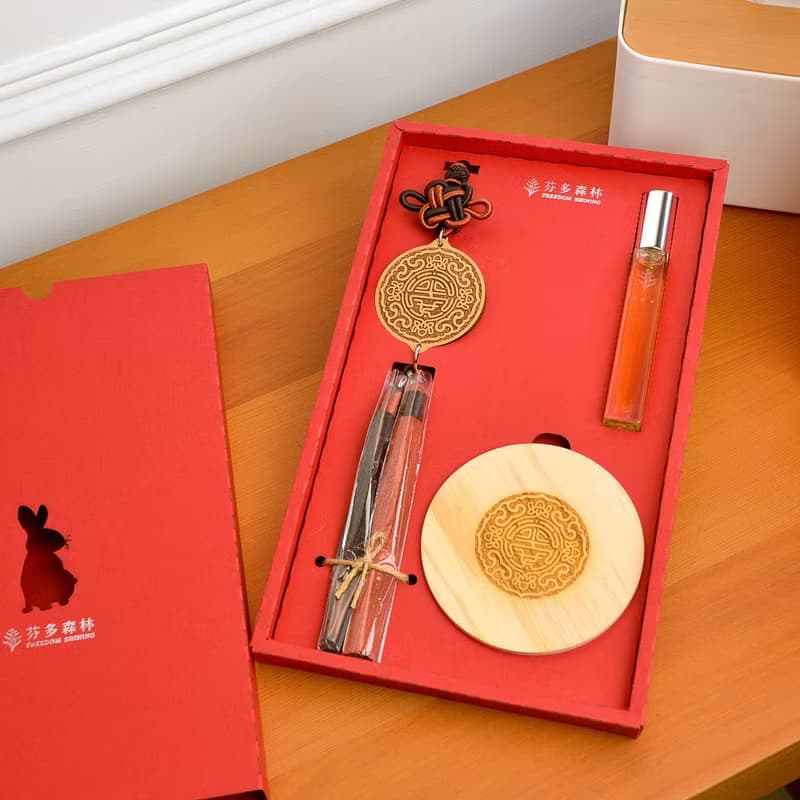 車吊禮盒-出入平安香氛|拜訪賞新車禮物祈願行車一路平安開工小物