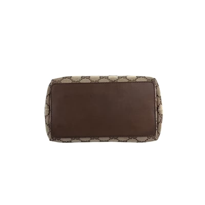 【 日本直送　名牌中古包 】GUCCI グッチ GG トートバッグ ブラウン ジャガード vintage ヴィンテージ オールド yk36t3