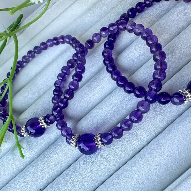 紫水晶 簡約氣質  烏拉圭紫水晶  濃郁色系