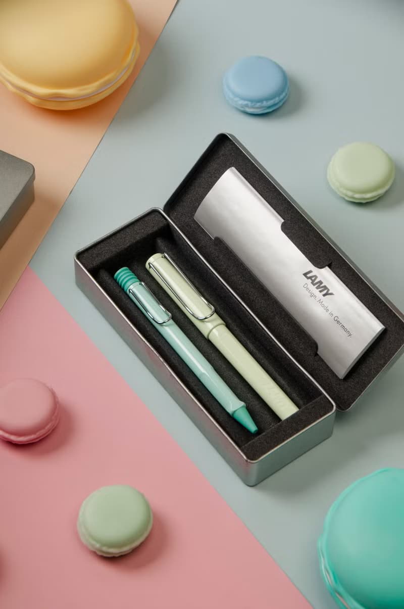 LAMY 雙入鐵禮盒  (鋼珠筆+原子筆) / safari狩獵者系列-CANDY